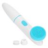 2‑In‑1 Electric Ultrasonic Silicone Face Cleansing Brush Pore Cleaner Face Cleansing Brush