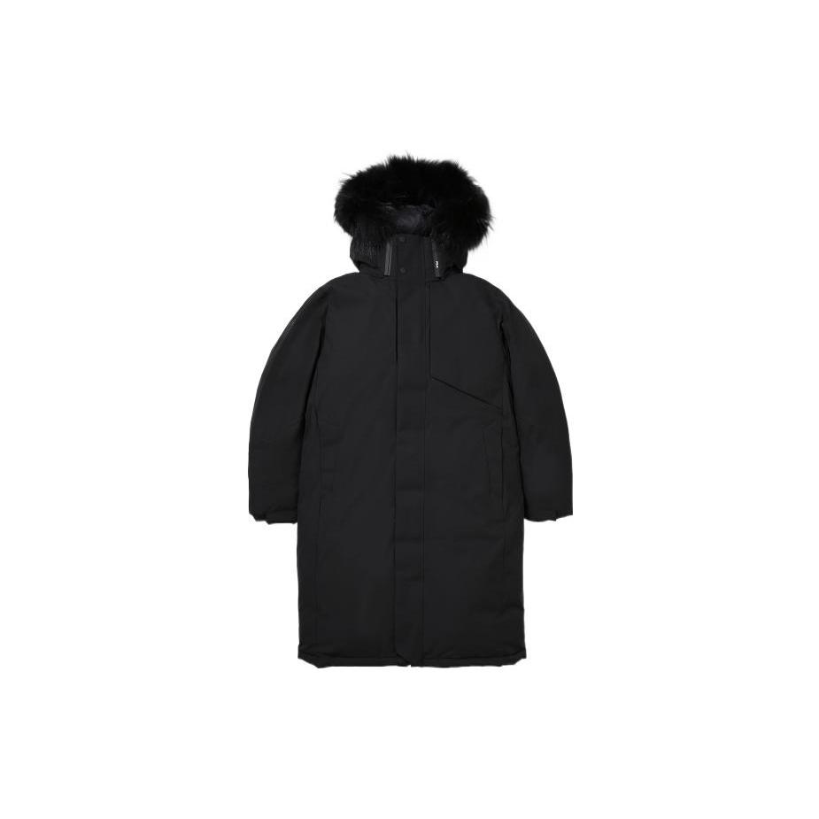 FILA Down Jackets Men s Black Hooded Moderate Detachable FS2DJE4204M-BLK 095