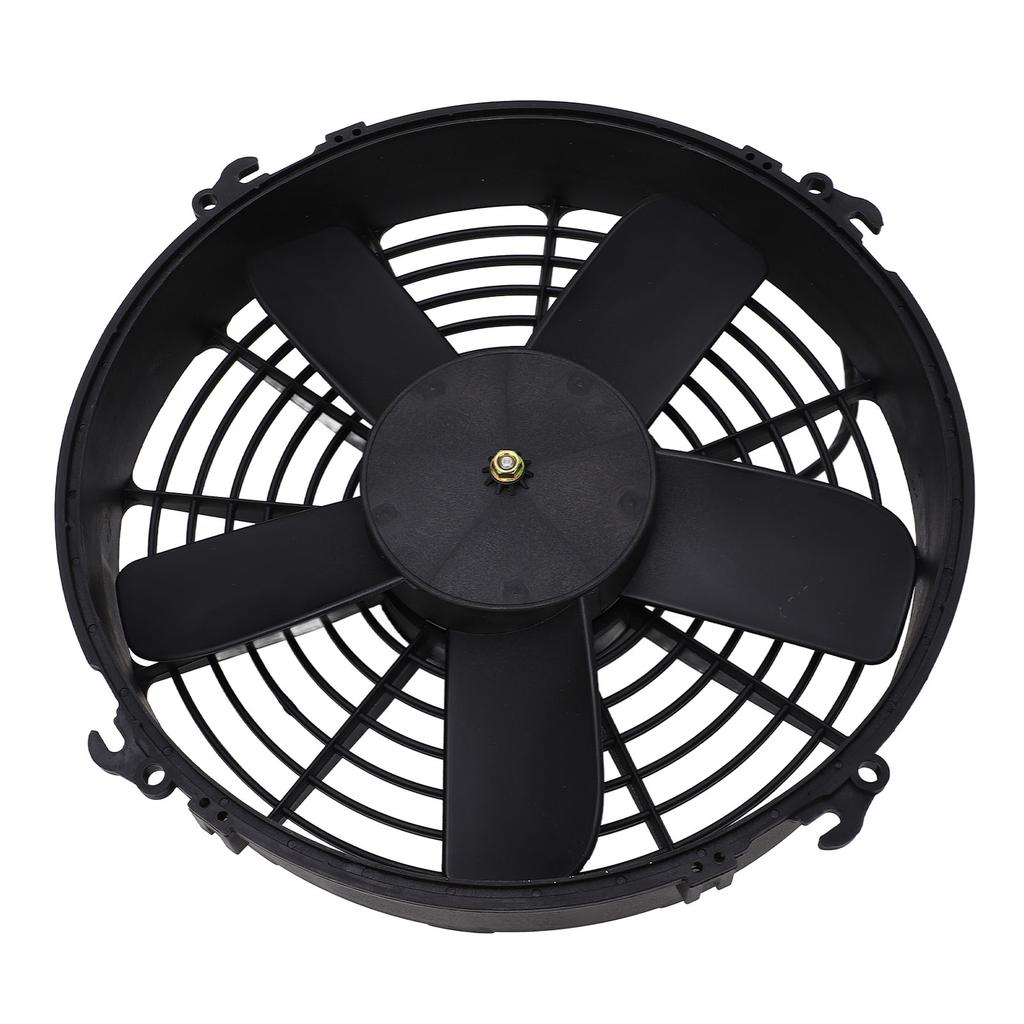 13in Radiator Cooling Fan 5 Straight Blade 24V 160W Better Heat Dissipation for Bus Passenger Car Truck