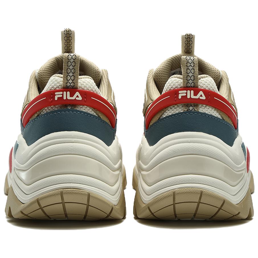 FILA Sofia 1S Fishbone Shoes Trendy Comfortable Versatile Low-Top Casual Shoes Women sneakers Light-Gray Brown F12W341105FAT