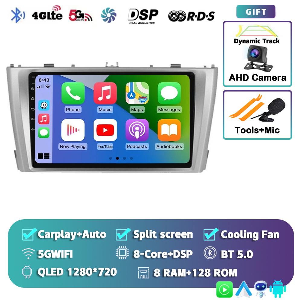 Android 14 Carplay Auto Radio Auto Pentru Toyota Avensis T27 2009 2010 2011 2012-2015 Navigație GPS Player Multimedia DSP Stereo 4G