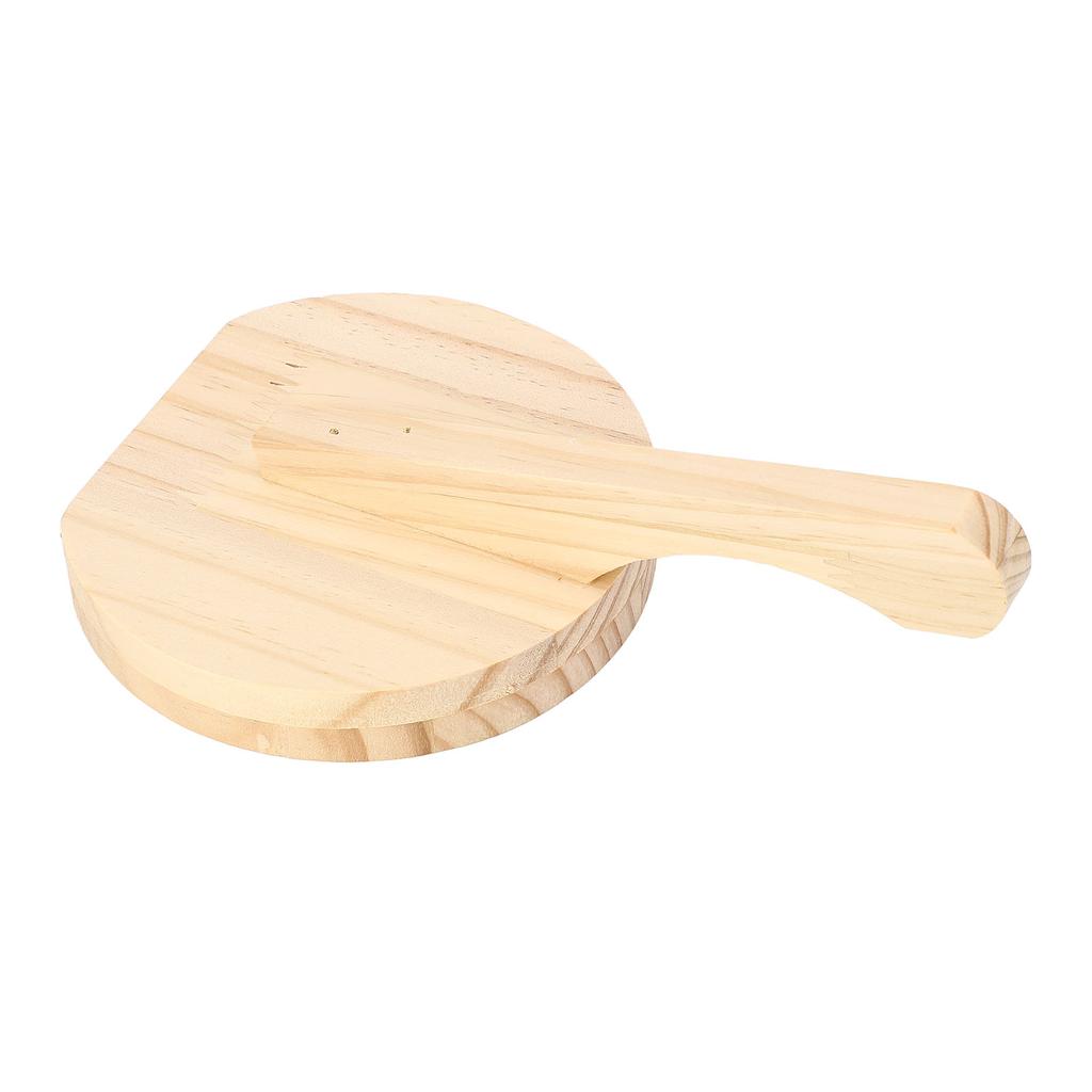 Tortilla Press Wooden Ergonomic Handle Manual Tortilla Presser Maker for Flour Tortilla Pizza Roti