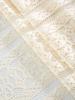1PC Beige Lace Small Square with Tassel Curtains, Living Room Bedroom Door Curtains, Windows, Holiday Party Decorations
