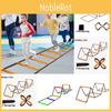 Multifunctional Agility Butterfly Ladder Jump Training Kit Kids Soft Ladder Rope