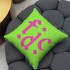 Band F-Fontaines D C Romance Cushion Cover Reversible Plush Pillow Cover – For car, sofa, bedroom, perfect as a gift.