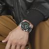 Mens Watches Stainless Steel Watch Waterproof Luxury Quartz Clock Chronograph Luminous Wristwatches Relogio Masculino
