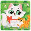 9-Piece Cartoon Animal Wooden Jigsaw Puzzle for Toddlers