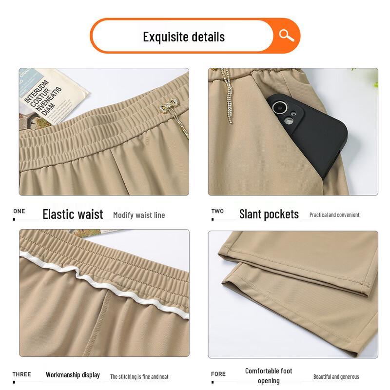 Bao Lian Duo Women's Autumn Casual Straight-Leg Pants