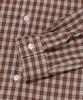 CARGOBROS FOR WOMAN Mare Crop Check Shirt (Brown)