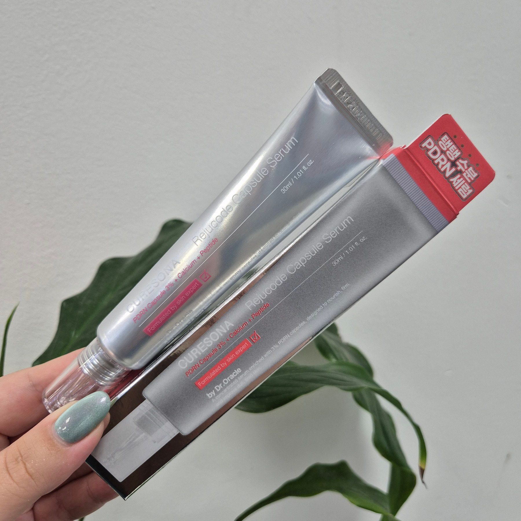 

доктор. Oracle Curesonar Rejucode Капсульна сироватка 30 мл / Антивікова, Живильна, Зволожуюча, Корейська косметика, Kbeauty