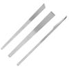 3pcs Pedicure Knife Set Blade Knife Scraper Knife Cuticle Remover Steel Toenail Correction Tools