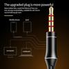 Double Moving Coil Dual Speaker In-ear Headphones Wire Control Stereo In-ear Earbuds Sport Earphones