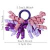 Curly Hair Bow Hair Rings With Tassels Ponytail Holder Cute Hair Clips  For Children