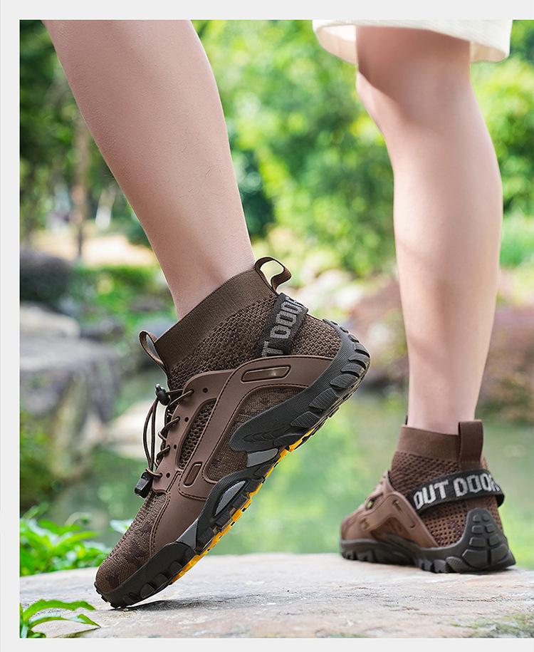 Men's and Women's Non-Slip Amphibious Shoes for Hiking, Stream Tracing, Fishing, and Cross-Border Adventures