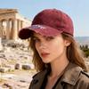 Βίντατζ Καπέλο Μπέιζμπολ Άνδρες Γυναίκες Κεντημένα Γράμματα Καπέλο Εξωτερικού Χώρου