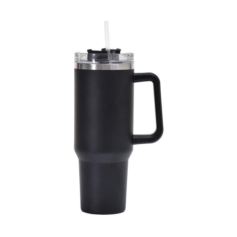 Large capacity Bingba cup Stainless steel car water cup 40oz (first generation) чёрный