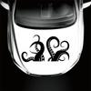 Adesivo Creativo per Cofano Auto Tentacoli di Polpo Artistici Animali Marini Decalcomania in Vinile Personalizzata Accessori Decorativi Fai-da-te per Carrozzeria