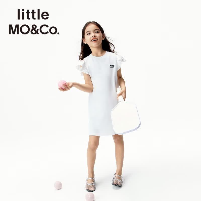 Little MO&Co. Girls' Cooling Quick-Dry Ruffle Sleeve Summer Dress