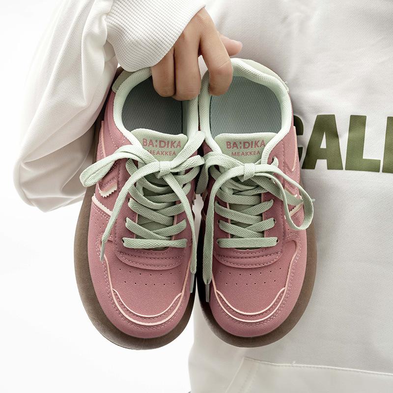 High-value board shoes summer new muffin bottom sports leisure thick bottom ins tide 35