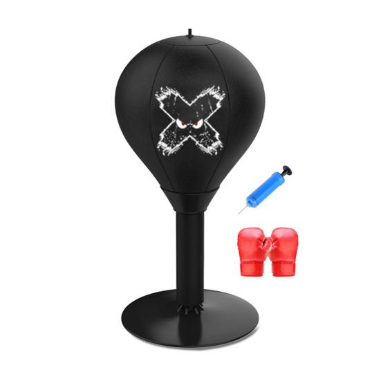 Desktop Punching Bag with Silicone Suction Cup Stress Relief Boxing Speed Ball Kids Adults Reaction Speed Training Boxing Bag Home Office Desk Toy