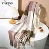 CACUSS Women's Wool Blend Scarf & Shawl Gift Set