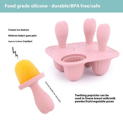 Silicone Ice Cream Breastmilk Popsicle Molds Diy Homemade Ice Cream Mold Kitchen Gadgets