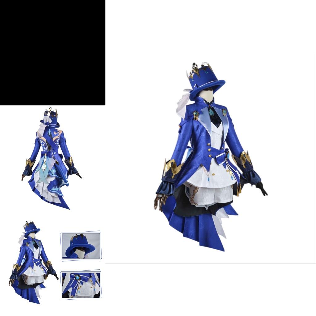 Original Game Cosplay Costume Water Deity Fuka Rosenthal Mapleson