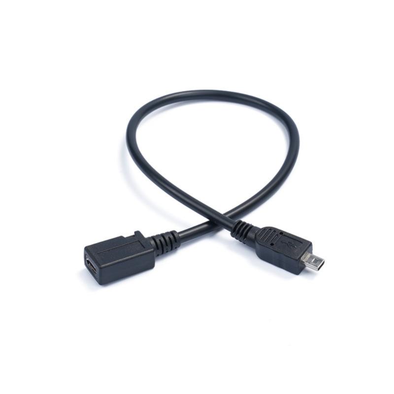 Micro5p USB auf Mini USB 8Pin Adapterkabel für nahtlose Datenübertragung und Geräteaufladung Kabel 30cm/11.81inch