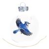 Artistic Nature Bird Clear Christmas Ball Ornament Holiday Decorations For Festives Tree Decoration Memorables Gift