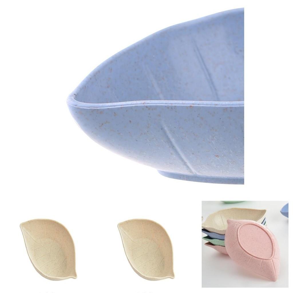 Eco-friendly Wheat Straw Sauce Dish Featuring Stylish Colors For Seasonings And Dips