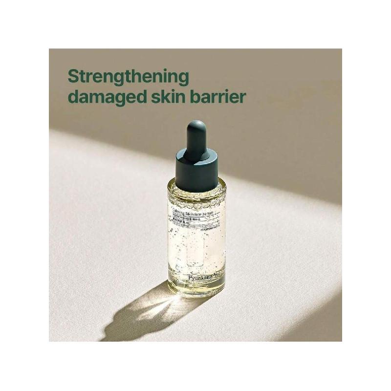 Pyunkang Yul Ser Hidratant Calmant 30ml Pentru Putere Hidratantă Zilnică Puternică, Revitalizarea Pielii și Îngrijire Calmantă Cu Centella Asiatica, Arbore de Ceai