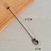 304 Stainless Steel Threaded Bar Spoon Swizzle Stick for Coffee Cocktail Mojito