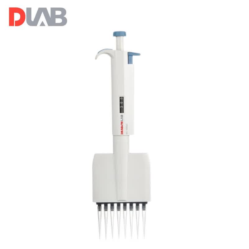 DLAB TopPette 8-Channel Adjustable Micropipette