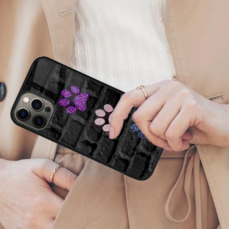 

Dog Cat Paw Magnetic Phone Case For APPLE iPhone 17 Air 16 14 13 12 Pro Max 15 Plus Wireless Charge With MagSafe Cover iPhone 14