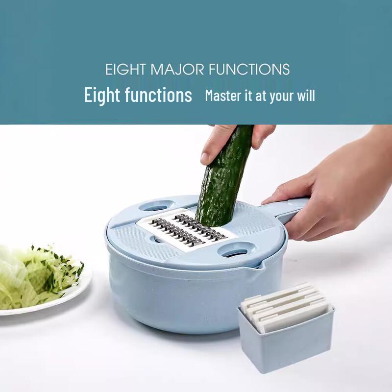 Többfunkciós zöldségvágó és szeletelő