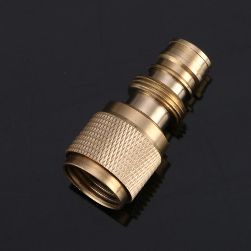 Brass Quick Connect Adapter High Pressure Washer Hose Connector Easy Assembly for Wash Machine Accessories