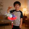 Bubble Machine for Kids Portable Lantern Bubble Maker 6-Hole Bubble Blower Continuous Bubble Spray Safe Outdoor