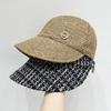Autumn and Winter Women's Fisherman Hat Wide Brimmed Sunshade Hat Casual Sunshade Hat