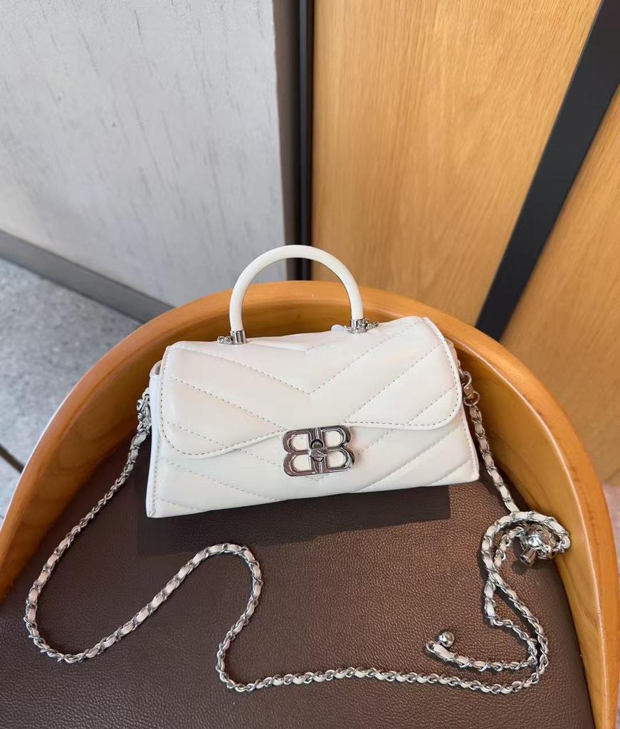 2025 Beliebte Damen Diamant-Rauten Leder Umhängetasche