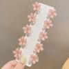 2023 Summer Camellia Mini Hair Claw Clip for Girls
