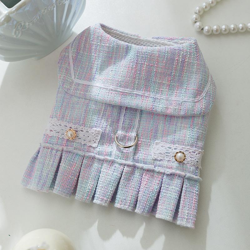 Pet Dress Cat Suspender Skirt Dog Clothes Summer Teddy Than Bear Universal Small Puppy Spring Summer Thin
