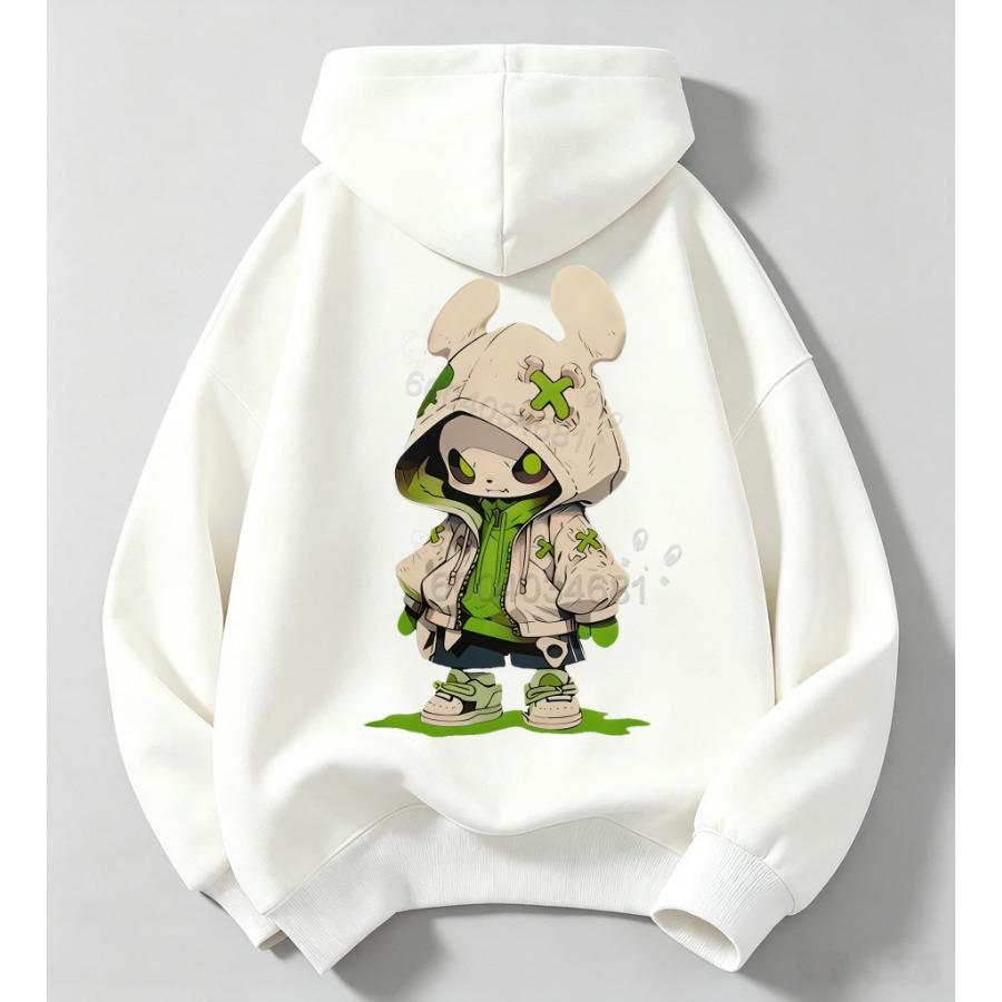 Korean-style Small Bear Loose and Breathable Comfortable Top Autumn/Winter Cute Hooded Children's Sweatshirt