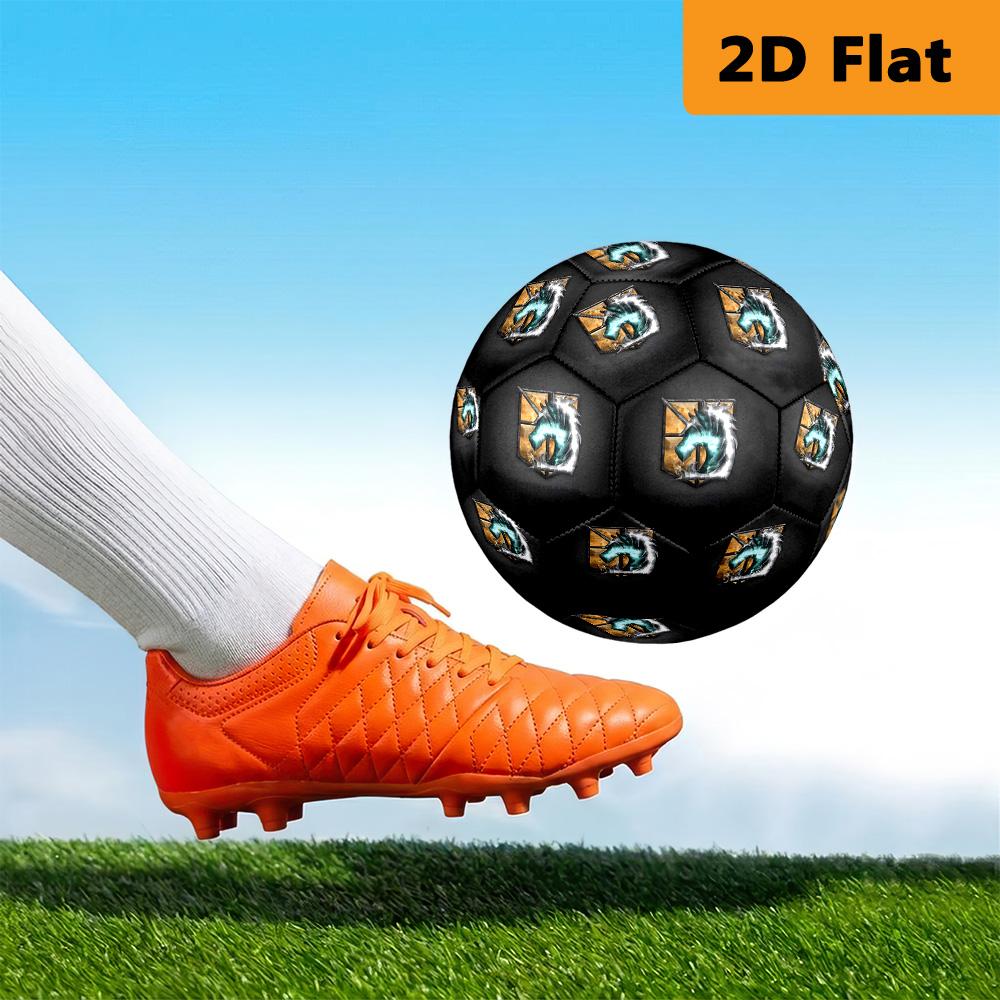 "Guardian Realm" Soccer Ball Suitable for Both Training and Competition Very Elastic Wear-resistant and Slip-resistant High Elasticity