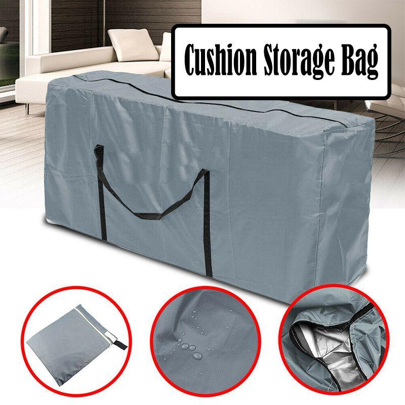 Cushion Outdoor Waterproof Cover Furniture Storage Bag Protector Portable