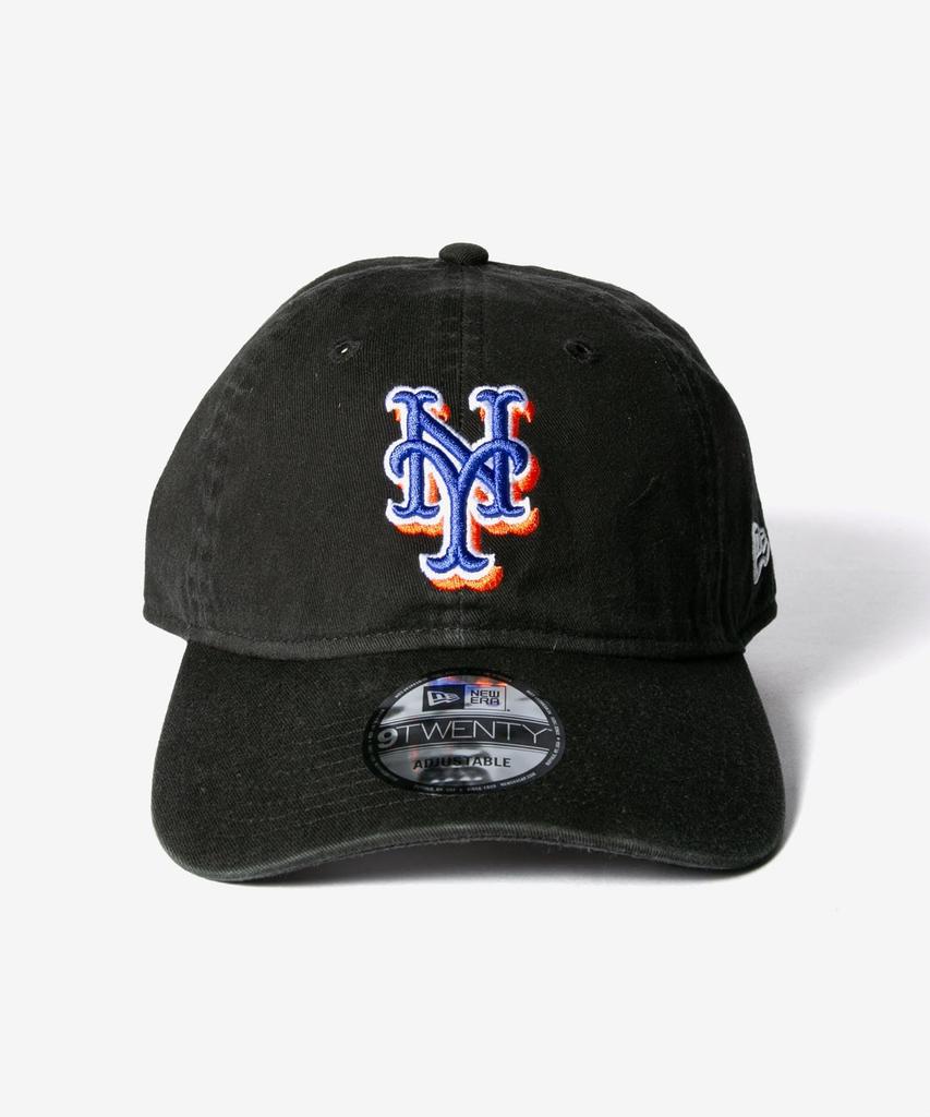 NEW ERA 9TWENTY New York Mets MLB Core Classic Black Blue Cap, 60235230, & [Used]
