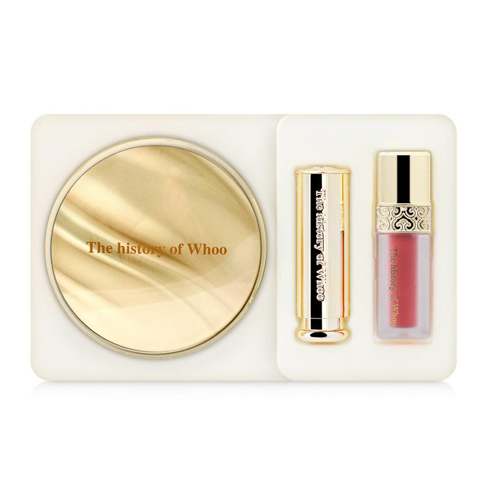 The history of whoo Gongjinhyang Mi Luxury Glow Pressed Powder No. 1 Planning Set