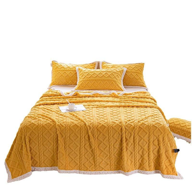 Throw Blanket for Couch Sofa: Soft Fleece Plush Sherpa - Fuzzy Fluffy Warm Lightweight