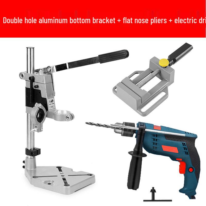 Industrial Grade Handheld Drill Press Stand: Multifunctional High-Precision Workbench for Electric Drills.