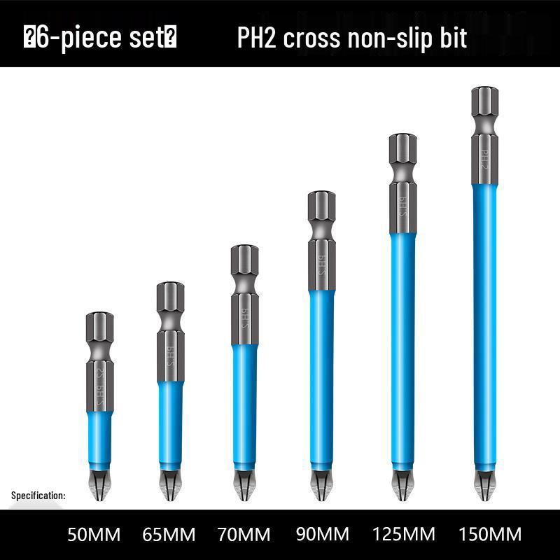 Premium Magnetisches Anti-Rutsch Elektro-Schraubendreher-Set mit Superharten Bits & Leistungsstarkem Magnetring