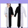 Enchanting Black And White Demon Wizard Costume For Boys Polyester Fabric Quality